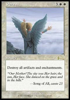 Purify (Urza's Legacy) Medium Play Foil