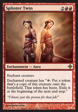 Splinter Twin (Rise of the Eldrazi) Near Mint Foil