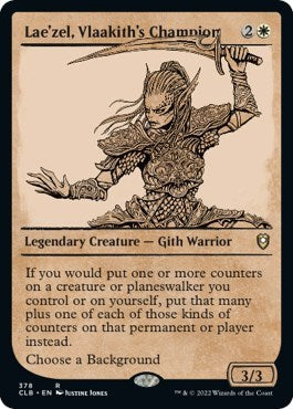 Lae'zel, Vlaakith's Champion (Showcase) (Commander Legends: Battle for Baldur's Gate) Near Mint Foil