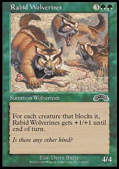 Rabid Wolverines (Exodus) Medium Play