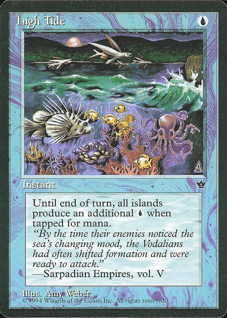 High Tide (3) (Fallen Empires) Medium Play