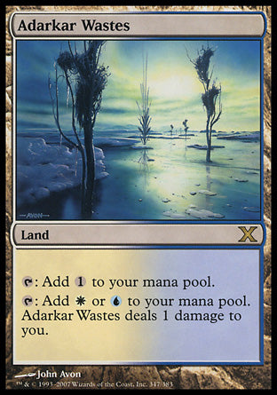 Adarkar Wastes (10th Edition) Near Mint