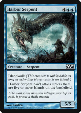 Harbor Serpent (Magic 2012 Core Set) Near Mint
