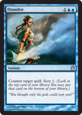 Dissolve (Theros) Near Mint Foil