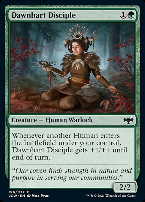 Dawnhart Disciple (Innistrad: Crimson Vow) Medium Play