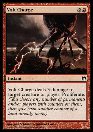 Volt Charge (Duel Decks: Heroes vs Monsters) Medium Play