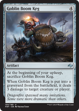 Goblin Boom Keg (Fate Reforged) Near Mint