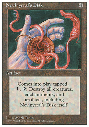 Nevinyrral's Disk (4th Edition) Medium Play