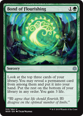 Bond of Flourishing (War of the Spark) Near Mint