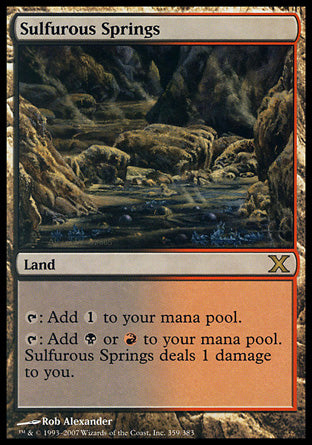 Sulfurous Springs (10th Edition) Light Play
