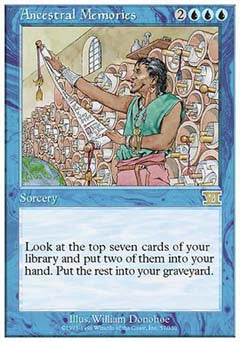 Ancestral Memories (Classic 6th Edition) Heavy Play
