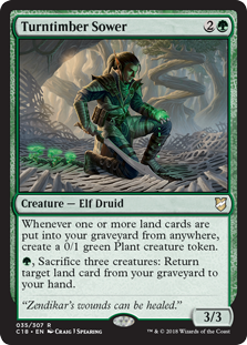 Turntimber Sower (Commander 2018) Near Mint