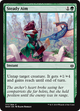 Steady Aim (War of the Spark) Near Mint