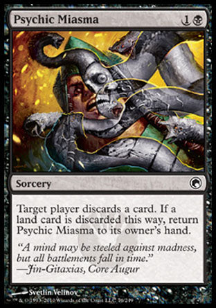 Psychic Miasma (Scars of Mirrodin) Medium Play