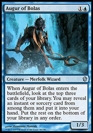 Augur of Bolas (Commander 2013 Edition) Medium Play