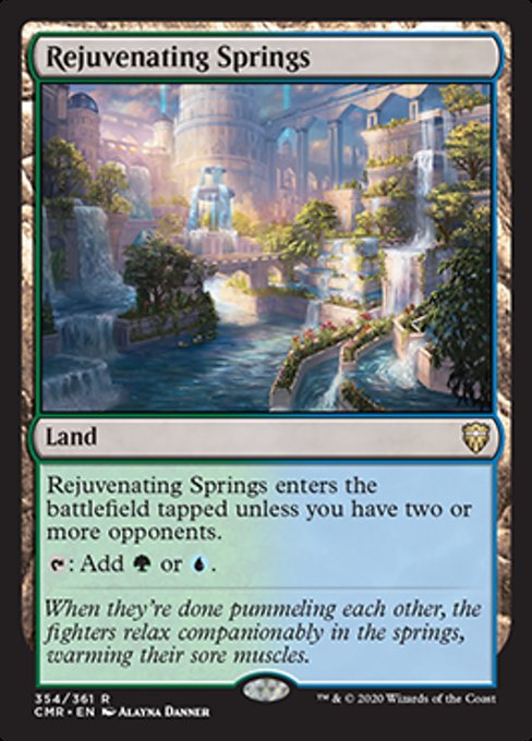 Rejuvenating Springs (Commander Legends) Near Mint Foil