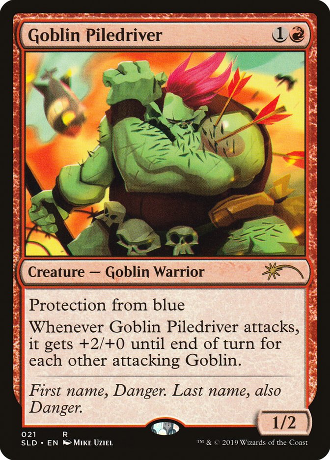 Goblin Piledriver (Secret Lair) Near Mint