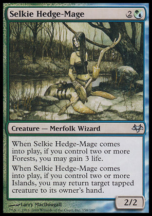 Selkie Hedge-Mage (Eventide) Medium Play