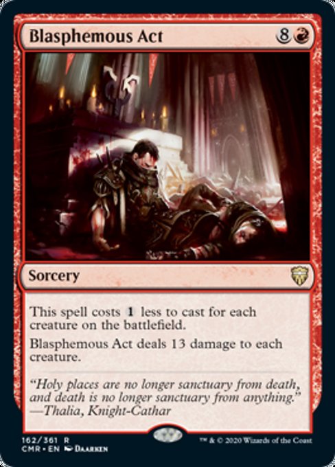 Blasphemous Act (Commander Legends) Near Mint