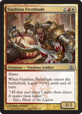 Viashino Firstblade (Dragon's Maze) Near Mint