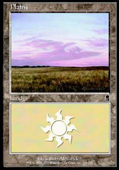 Plains (334) (Odyssey) Light Play Foil