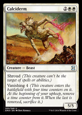 Calciderm (Eternal Masters) Near Mint