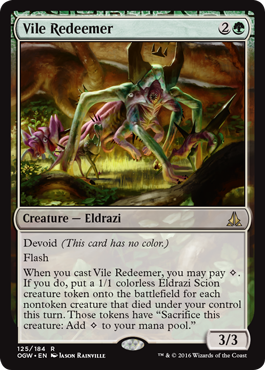 Vile Redeemer (Oath of the Gatewatch) Medium Play