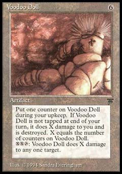 Voodoo Doll (Legends) Heavy Play