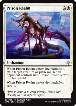 Prison Realm (War of the Spark) Near Mint Foil