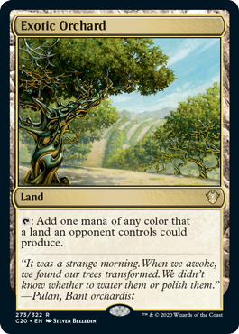 Exotic Orchard (Commander 2020 Ikoria) Near Mint