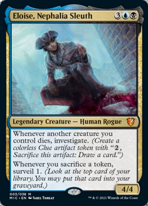 Eloise, Nephalia Sleuth (Commander 2021 Midnight Hunt) Medium Play