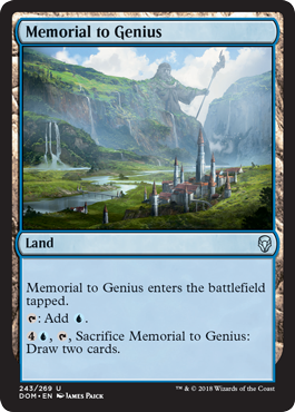 Memorial to Genius (Dominaria) Near Mint