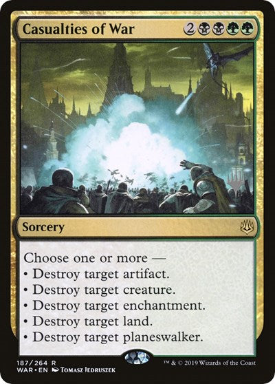 Casualties of War (Promo Pack: Zendikar Rising) Near Mint