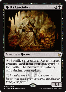 Hell's Caretaker (Masters 25) Near Mint Foil