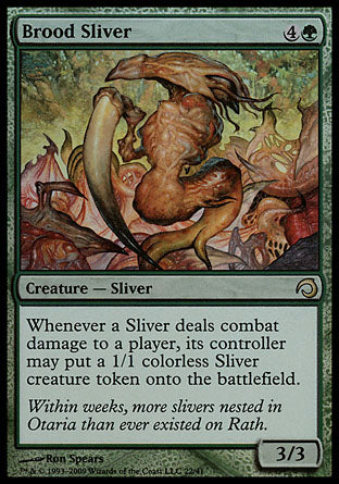 Brood Sliver (Premium Deck Series: Slivers) Near Mint Foil