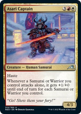 Asari Captain (Kamigawa: Neon Dynasty) Medium Play