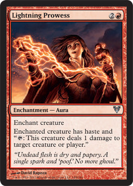 Lightning Prowess (Avacyn Restored) Near Mint