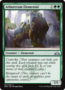 Arboretum Elemental (Guilds of Ravnica) Near Mint