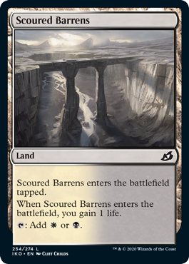 Scoured Barrens (Ikoria: Lair of Behemoths) Near Mint