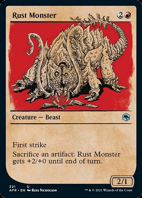 Rust Monster (Showcase) (Adventures in the Forgotten Realms) Near Mint