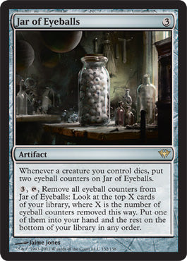 Jar of Eyeballs (Dark Ascension) Near Mint