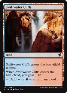 Swiftwater Cliffs (Commander 2017) Near Mint