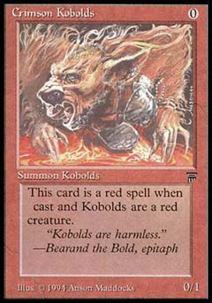 Crimson Kobolds (Legends) Medium Play
