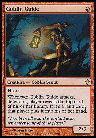 Goblin Guide (Zendikar) Medium Play