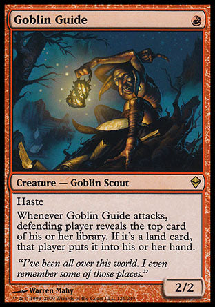 Goblin Guide (Zendikar) Light Play