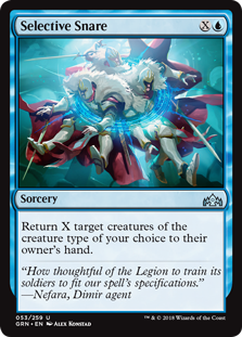 Selective Snare (Guilds of Ravnica) Near Mint Foil