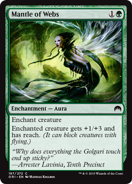 Mantle of Webs (Magic Origins) Medium Play