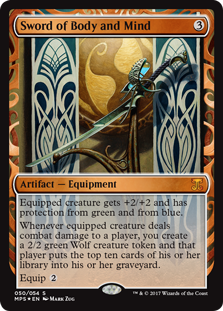 Sword of Body and Mind (Kaladesh Inventions) Near Mint Foil