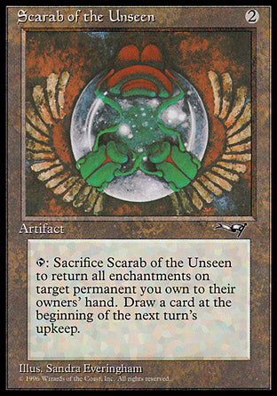 Scarab of the Unseen (Alliances) Medium Play