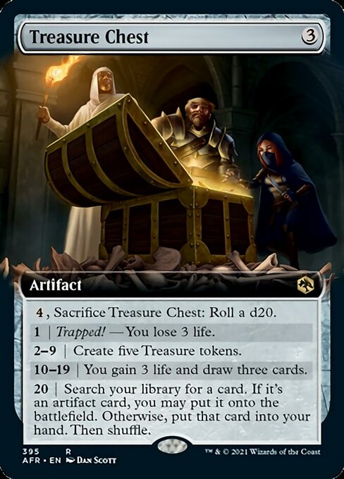 Treasure Chest (Extended Art) (Adventures in the Forgotten Realms) Near Mint